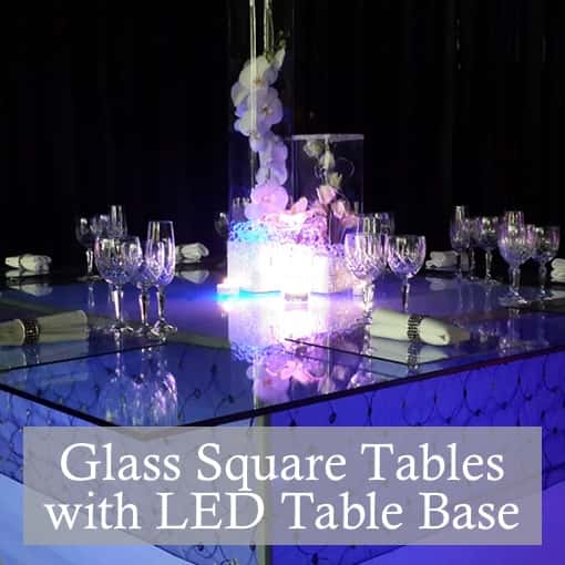 Glass-Square-Tables-with-LED-Table-Base Glass Square Tables with LED Table Base