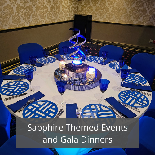 SA Event Decor 2 SAED Sapphire Themed Events and Gala Dinners Featured Image
