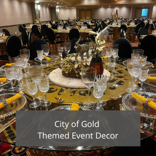 SA Event Decor 7 SAED City of Gold Themed Event Decor Featured Image