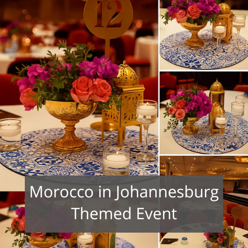 Morocco in Johannesburg Themed Event