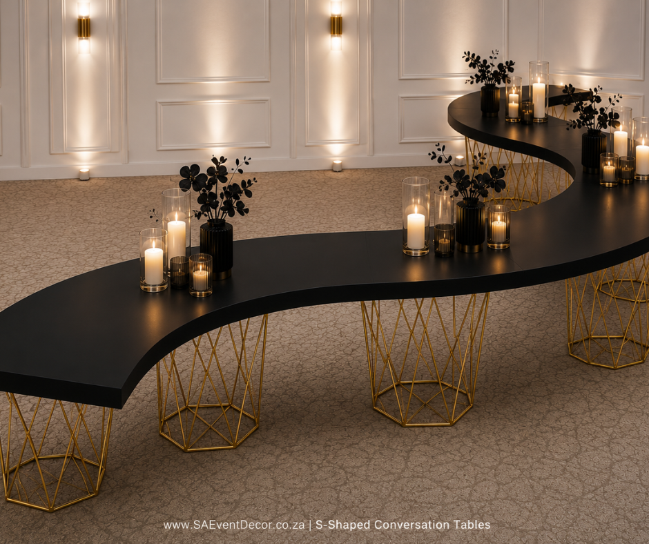 S Shaped Tables