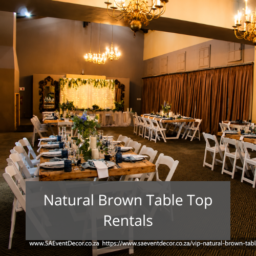 SAED atural Brown Table Top Rentals Featured Image SAED atural Brown Table Top Rentals Featured Image