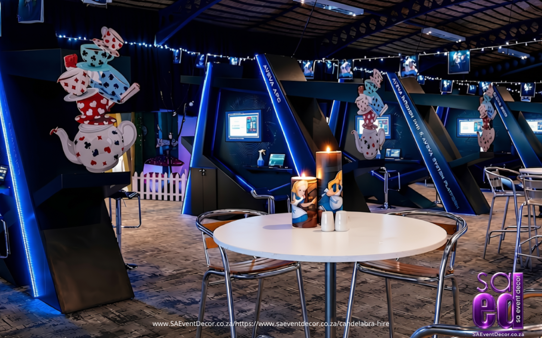 Transforming a Conference Venue into an Alice in Wonderland Experience