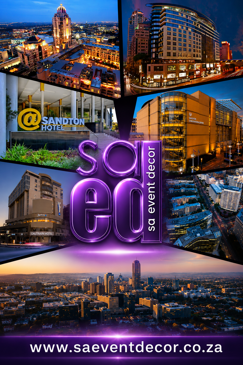 SA Event Decor Sandton Hotel Event Decor supplier