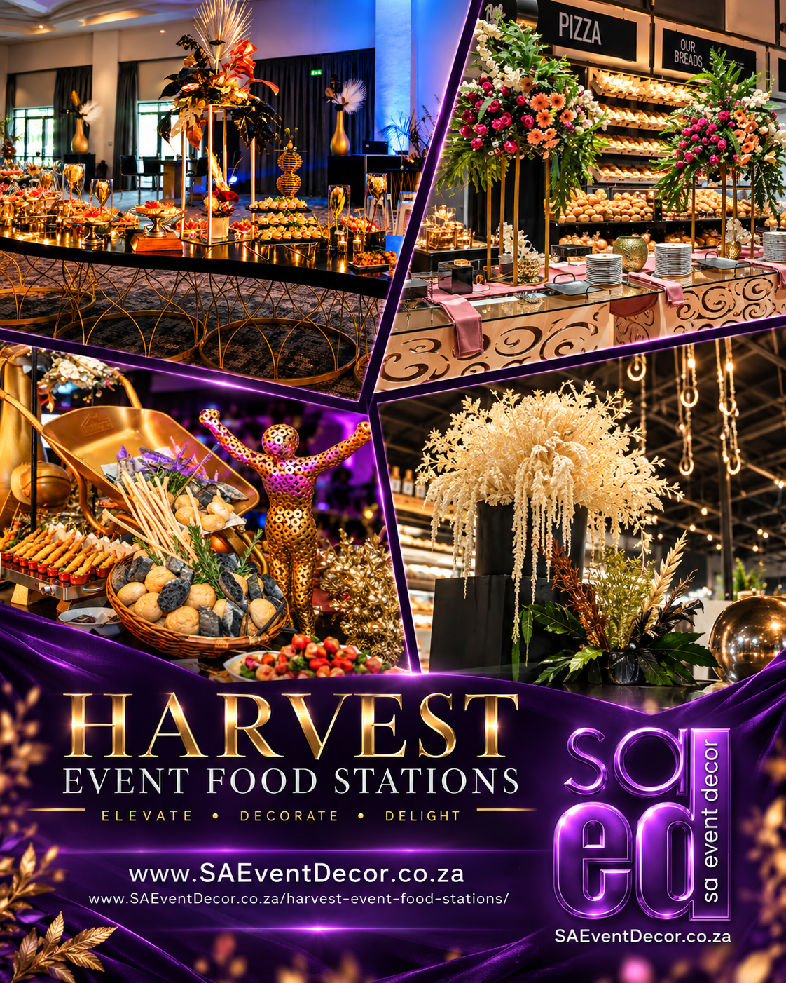 Harvest food stations from SA Event Decor Harvest food stations from SA Event Decor