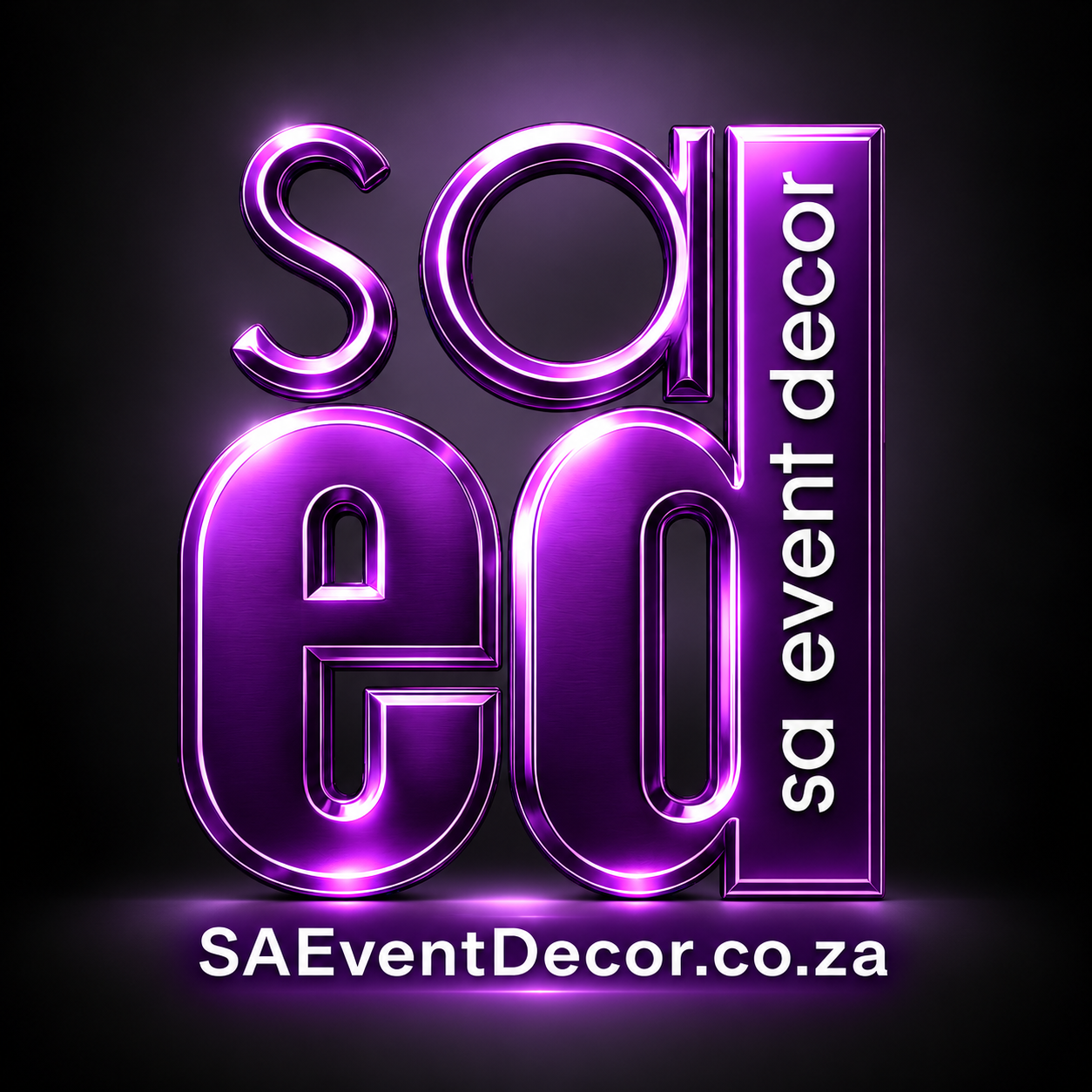 SA Event Decor Logo three SA Event Decor Logo three