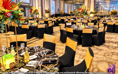 SA Event Decor 101 Award Dinner At Sun City For Old Mural