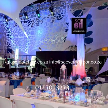 Glass Rectangular Tables With Led Base 15
