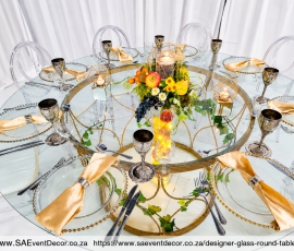 Designer Round Glass Tables 4