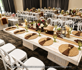 Whitewashed Vintage Table Rentals 3