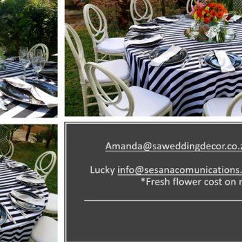 Garden Wedding Decor 1