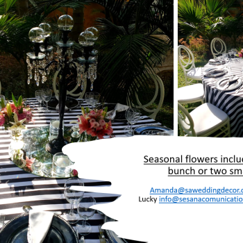 Garden Wedding Decor 2