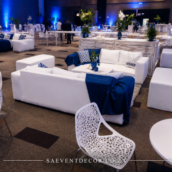 All White With Blue Accent 3