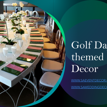 Golf Day Themed Event Décor 5