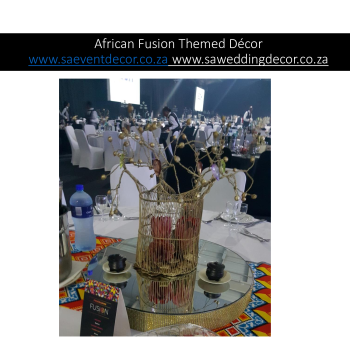 African Fusion Themed Décor 8