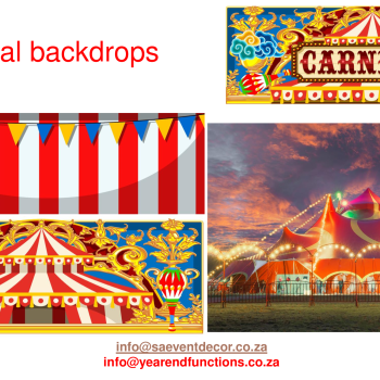Carnival Circus Themed Event 16