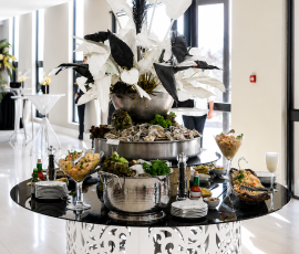 Branded Glass Table Hire 4 3459031958