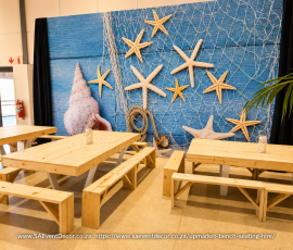 Upmarket Bench Seating Hire 6