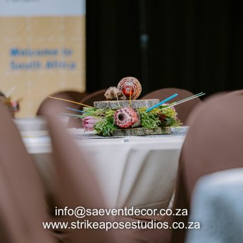 African conference decor sticks themed decor 35