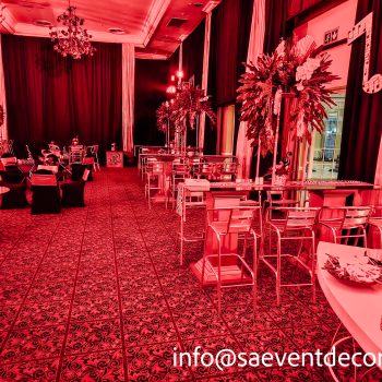 African Jazz cocktail event themed decor 32