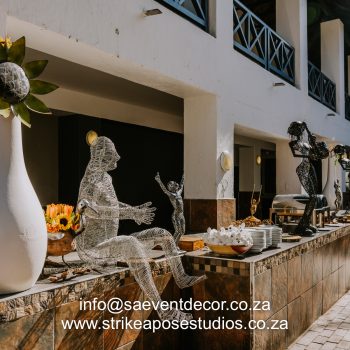 African Artists impression of African life themed event 14