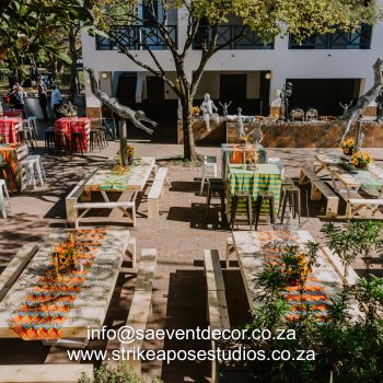 African Artists impression of African life themed event 18