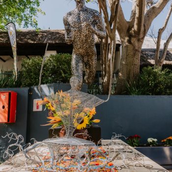 African Artists impression of African life themed event 30