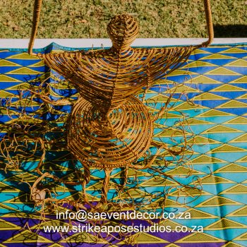 African Artists impression of African life themed event 38