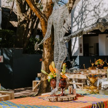 African Artists impression of African life themed event 45