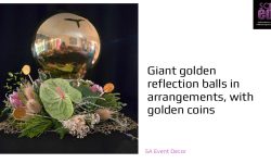 City of Gold Themed Event Decor 8