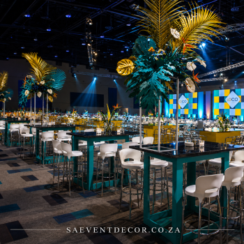 Corporate Event Styling in Your Brand Colours 2