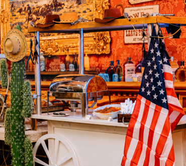 Around the World Food Stations and Harvest Table Décor 3