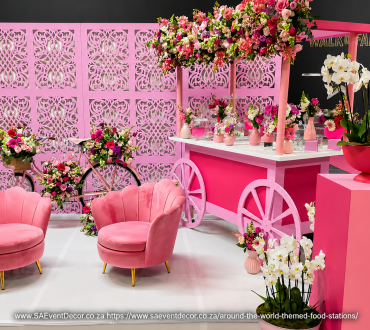 Around the World Food Stations and Harvest Table Décor 38