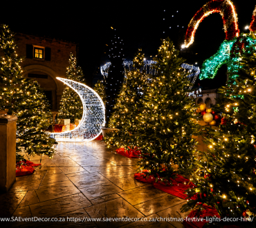 Christmas, Festive Lights & Winter Wonderland Backdrop Hire 3