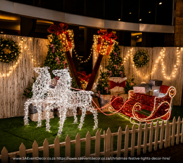 Christmas, Festive Lights & Winter Wonderland Backdrop Hire 12