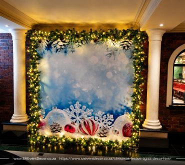 Christmas, Festive Lights & Winter Wonderland Backdrop Hire 32