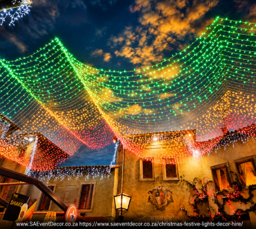 Christmas, Festive Lights & Winter Wonderland Backdrop Hire 45