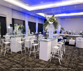 Glass Top Conversation Table Hire Johannesburg | Conference & Cocktail Event Furniture 4