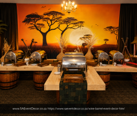 Wine Barrel Conversation Table Hire for Corporate Events 6 3945918105