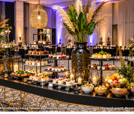 African Lux Gala Themed Event Décor 6 2445831375
