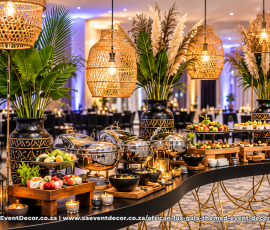 African Lux Gala Themed Event Décor 8 598419722