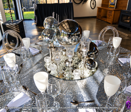 Mirror Ball 90s Themed Event Décor 13 1085869596