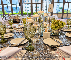 Modern Glam Gala Event Décor 4 430370035