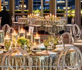 Modern Glam Gala Event Décor 1 97373706